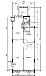 Blk 130 Yio Chu Kang Ville (Ang Mo Kio), HDB 3 Rooms #525296151